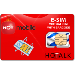 eSIM Hot Mobile Israel Prepaid 